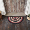 Connell Jute Rug Half Circle 16.5x33