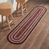 Connell Oval Braided Runner Rugs