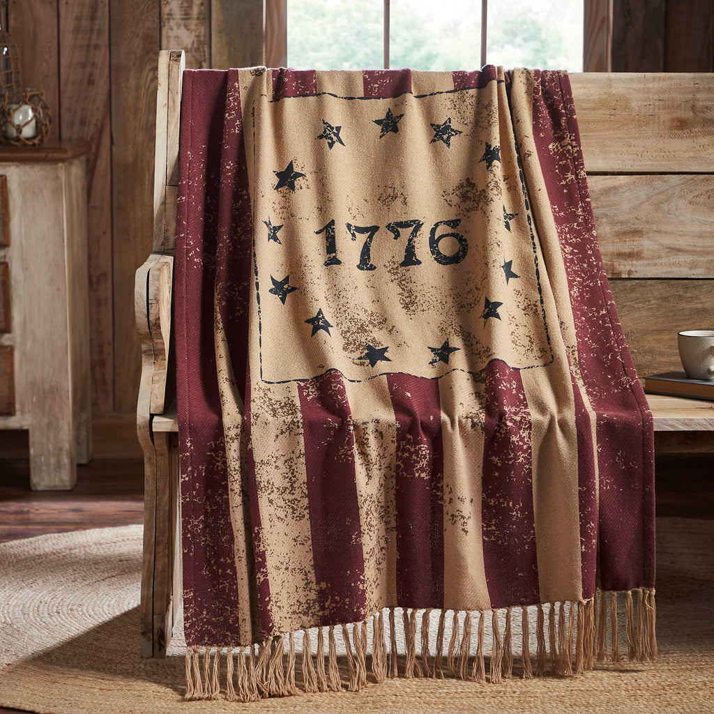 My Country 1776 Woven Throw