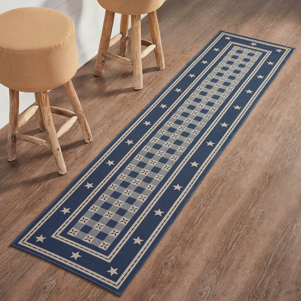 My Country Polyester Rectangle Runner Rug