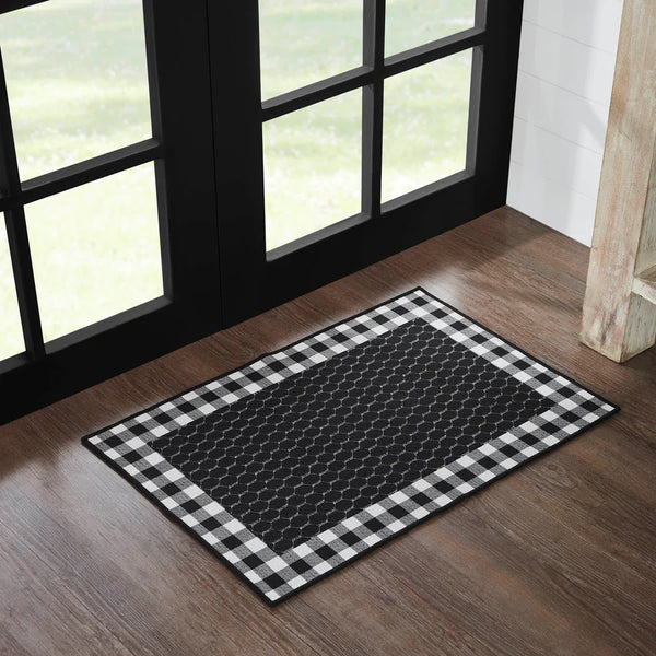 Down Home Polyester Rectangle Rug