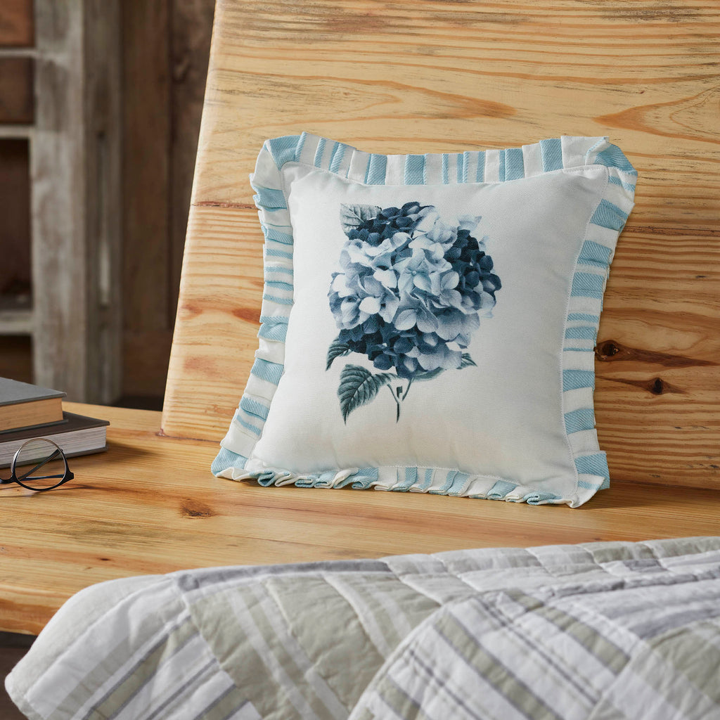 Finders Keepers Hydrangea Ruffled Pillow