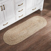 Natural Jute Rug - Oval