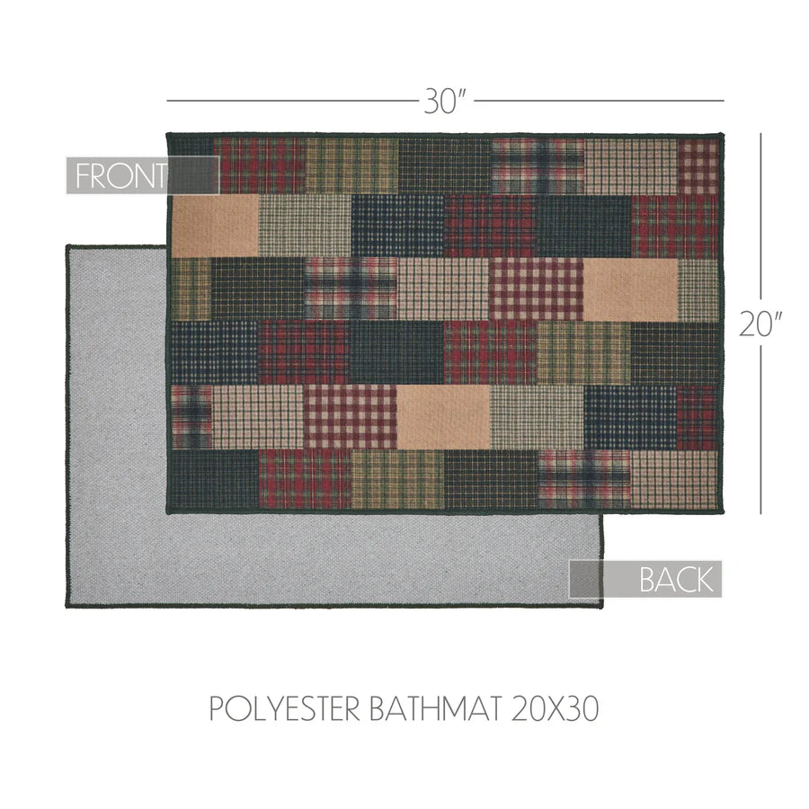 Tea Cabin Polyester Bathmat