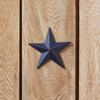 Metal Speckled Navy Distressed Star