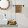 Black Country Bath Stars Tan Hand Towel Set