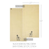 Black Barn w/ Mill Creme Bath Towel Set