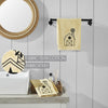 Black Barn with Mill Creme Hand Towel Set