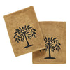 Black Willow Tree Tan Bath Towel Set