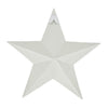 Painted Metal American Flag Theme Star 8x8