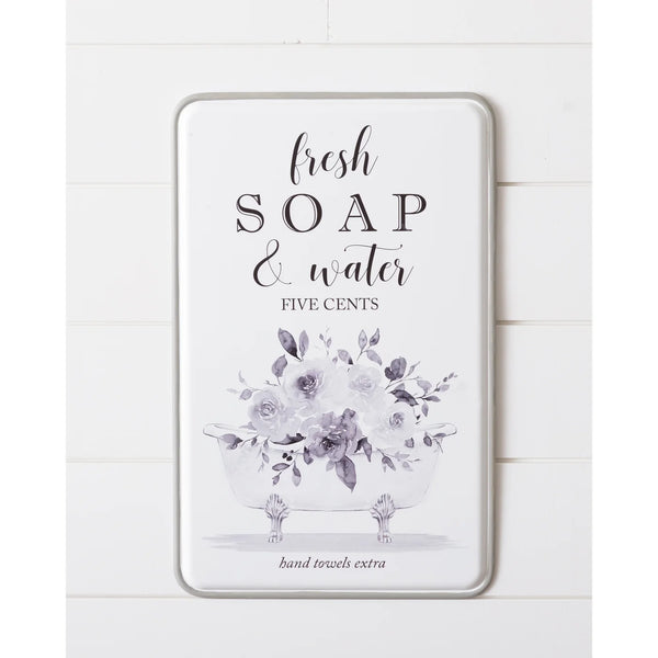 Sign - Fresh Soap