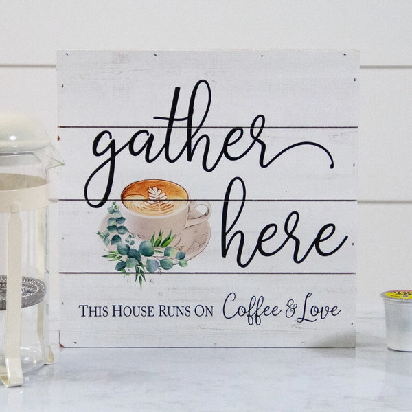 Box Sign - Coffee And Love
