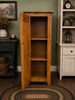 Pie Safe - LW500-53-56" Single Door with Raised Panels-Seely
