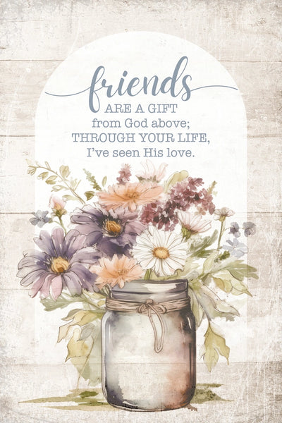 Friends Are - Mini Blessings 4X6