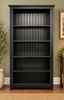 Bookcase-CT56 6' Open-Black