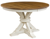 Lancaster Legacy Sherwood Collection Single Pedestal Table (963 Series) & Willow Side Chairs (678 Series)