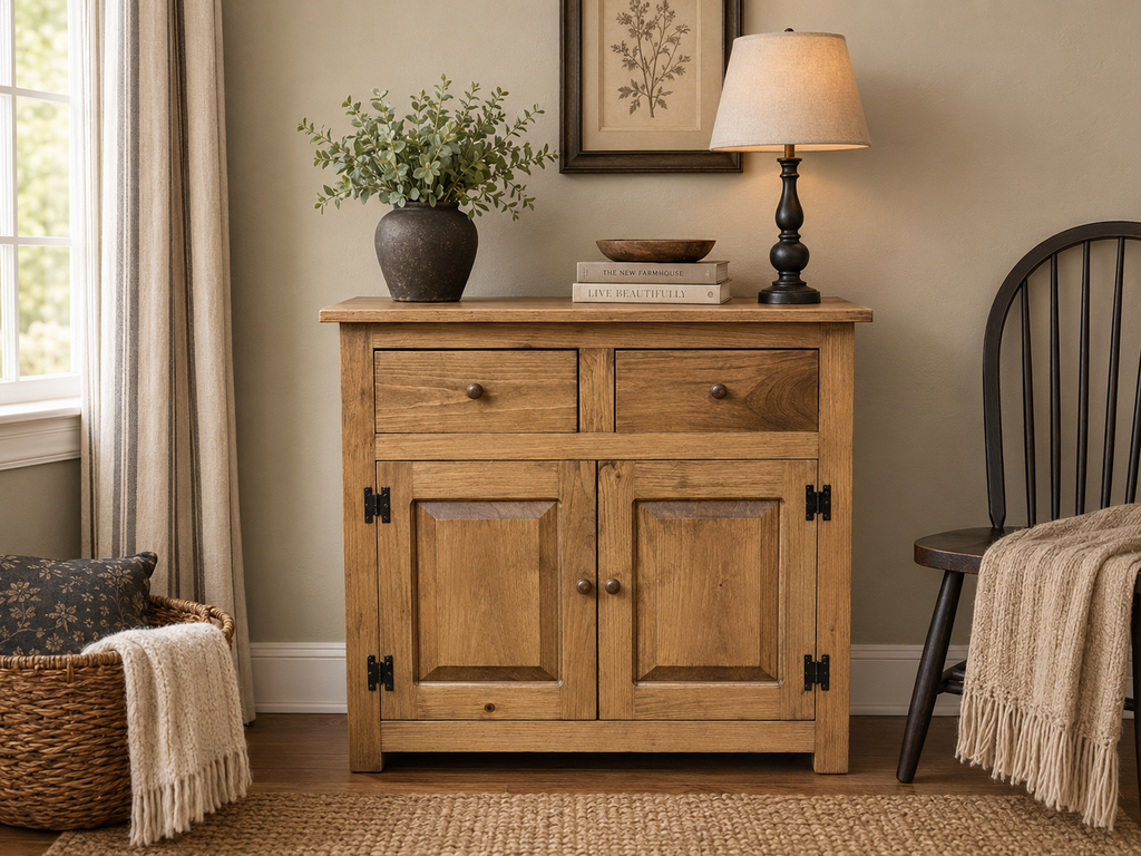 Microwave Cabinet - Special Walnut