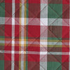 Sleigh Bell Plaid Quilted Round Placemats - Set of 12