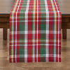 Sleigh Bell Plaid Table Runner