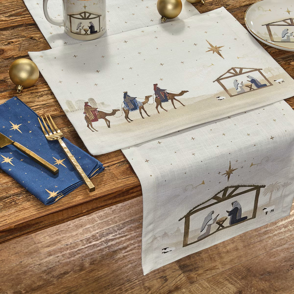 Away in a Manger Placemats - Set of 12