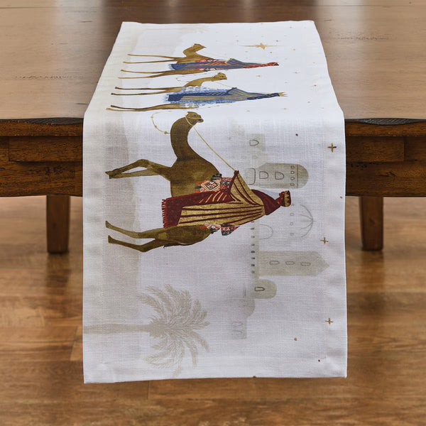 Away in a Manger Table Runner 36"