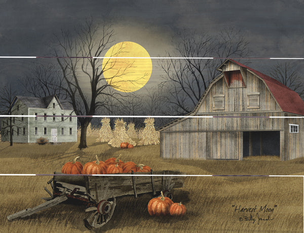 Harvest Moon Pallet Art