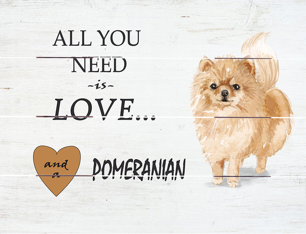 Love and Pomeranian