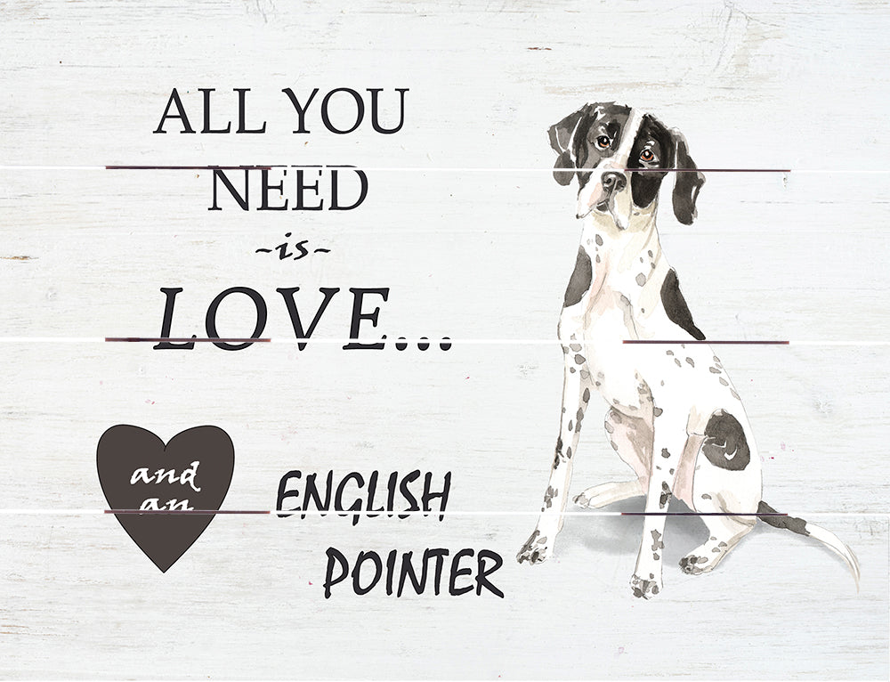 Love and English Pointer