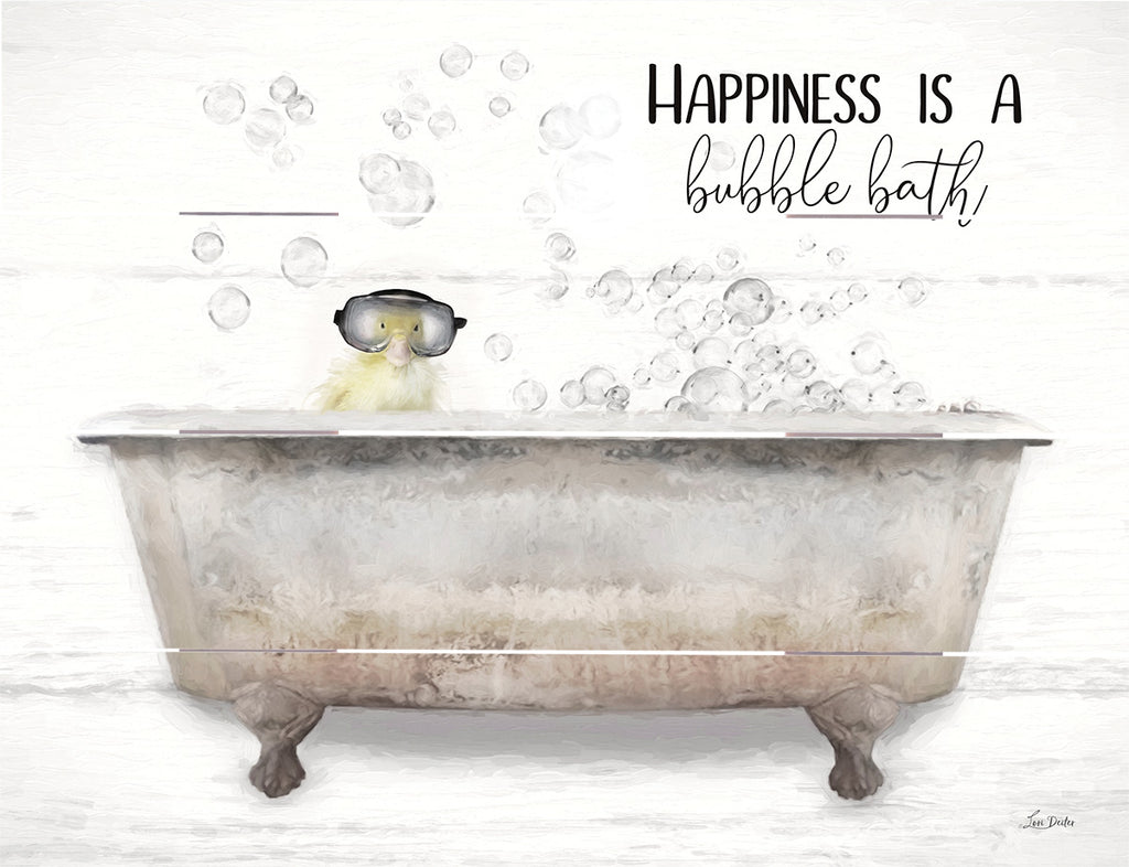 Happiness Bubble Bath Pallet Art