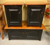 Set-Coffee Table with 4 Doors & 2 End Tables