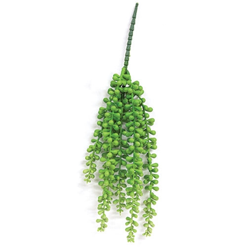 Light Green String of Pearls Pick - 15.5"