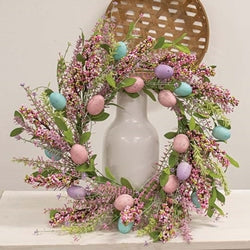 Easter Egg Hunt Wreath - 22"