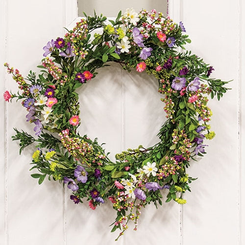 Spring's Chorus Wreath - 22"