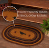 Heritage Farms Crow Jute Braided Rug - Oval