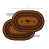 Heritage Farms Crow Jute Braided Rug - Oval