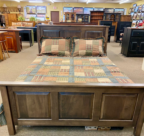 Bed-Oxford with Raised Panels - ALL MAPLE