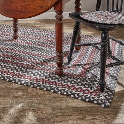 Limestone Braided Rug - Rectangle 4” x 6”