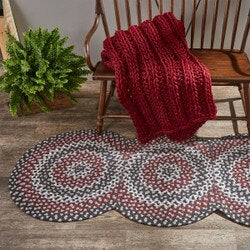 Limestone 30" x 72" Braided Rug Runner