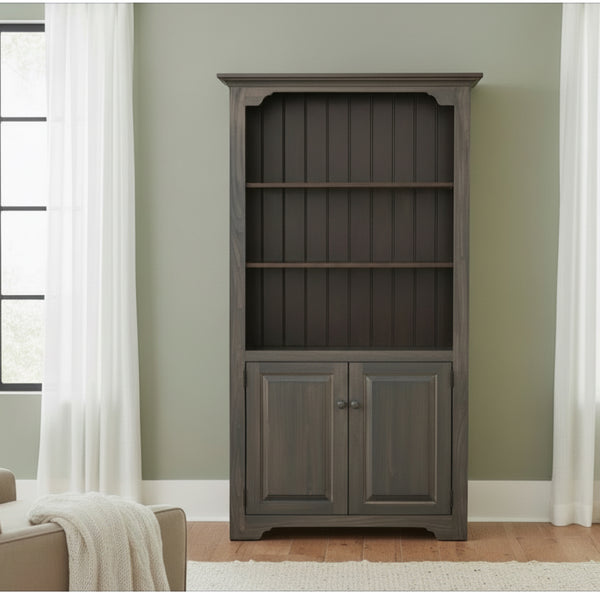 Bookcase-J19 6' Large with Doors