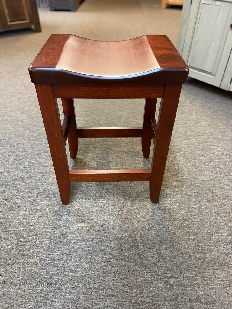 Stool-Clifton - Mission Maple on Brown Maple Wood