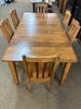 J41-2S-Amish Made Extension Table Set-Seely Stain