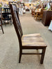 J48E2 PED-Amish Made Table Set-Kona with Special Walnut