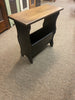 Accent Tables - Magazine - Black with Special Walnut