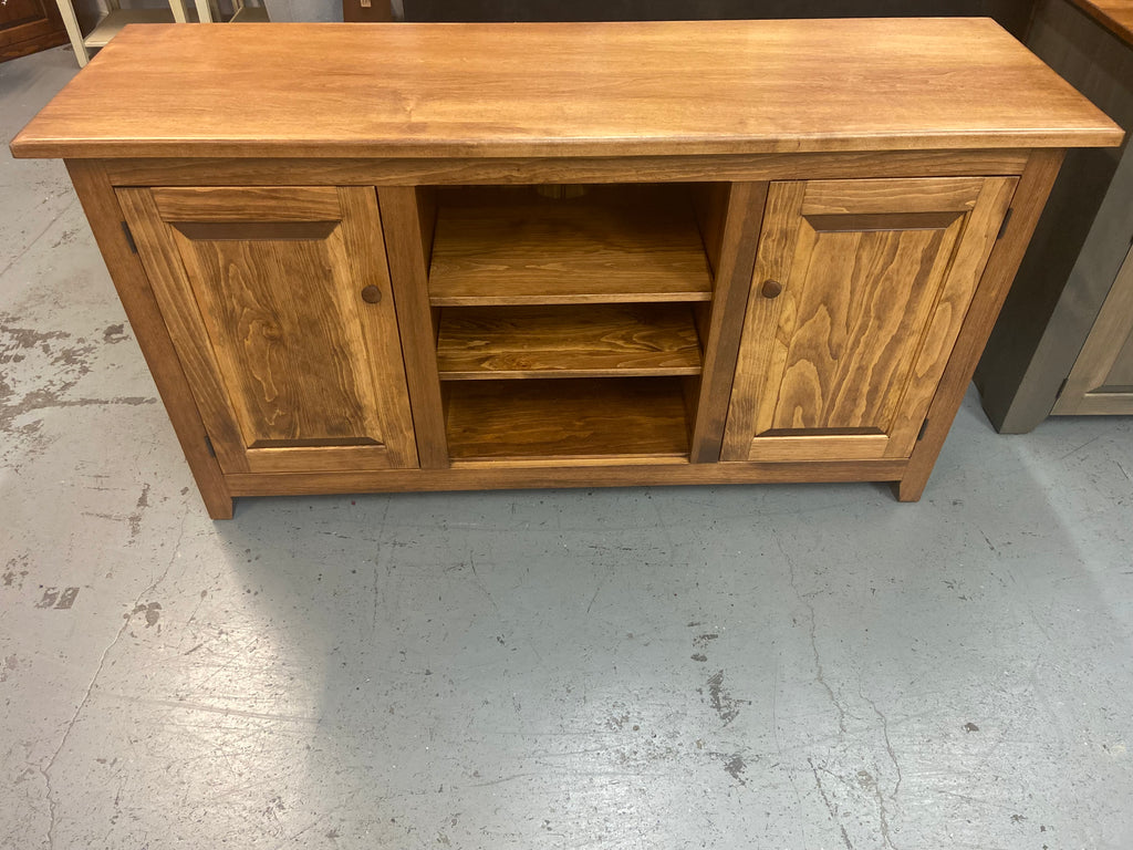 60" TV Stand with 5/4 Maple Top