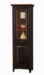 Cabinet-2 Door Chimney Cupboard with Glass