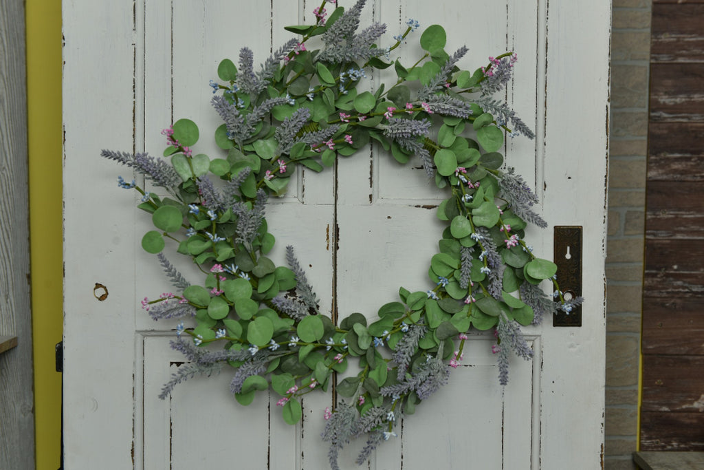 Lavender Eucalyptus Wreath