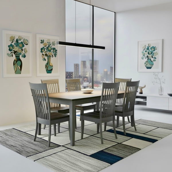 LL-Amish Made Table Set 51-Antiquated Antique Briar & Antique Slate