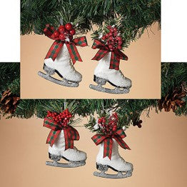 5"H Holiday Skate Ornament