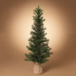 48"H Pine Tree with Burlap Base