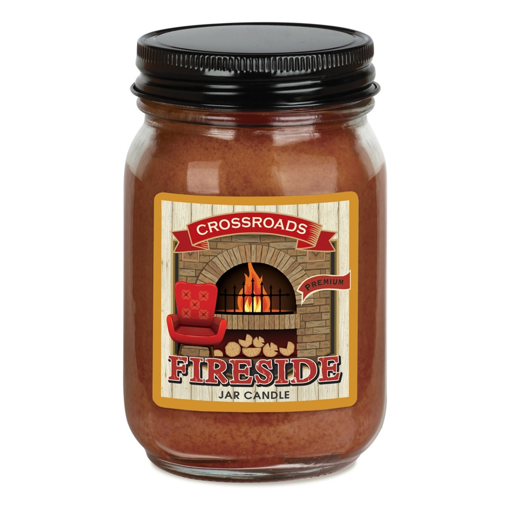 Fireside Pint Jar 12 oz. Candle